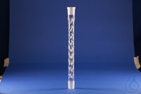 Colonna Vigreux in vetro Duran altezza utile 1000mm femmina NS29/32 maschio NS29/32 coni smerigli